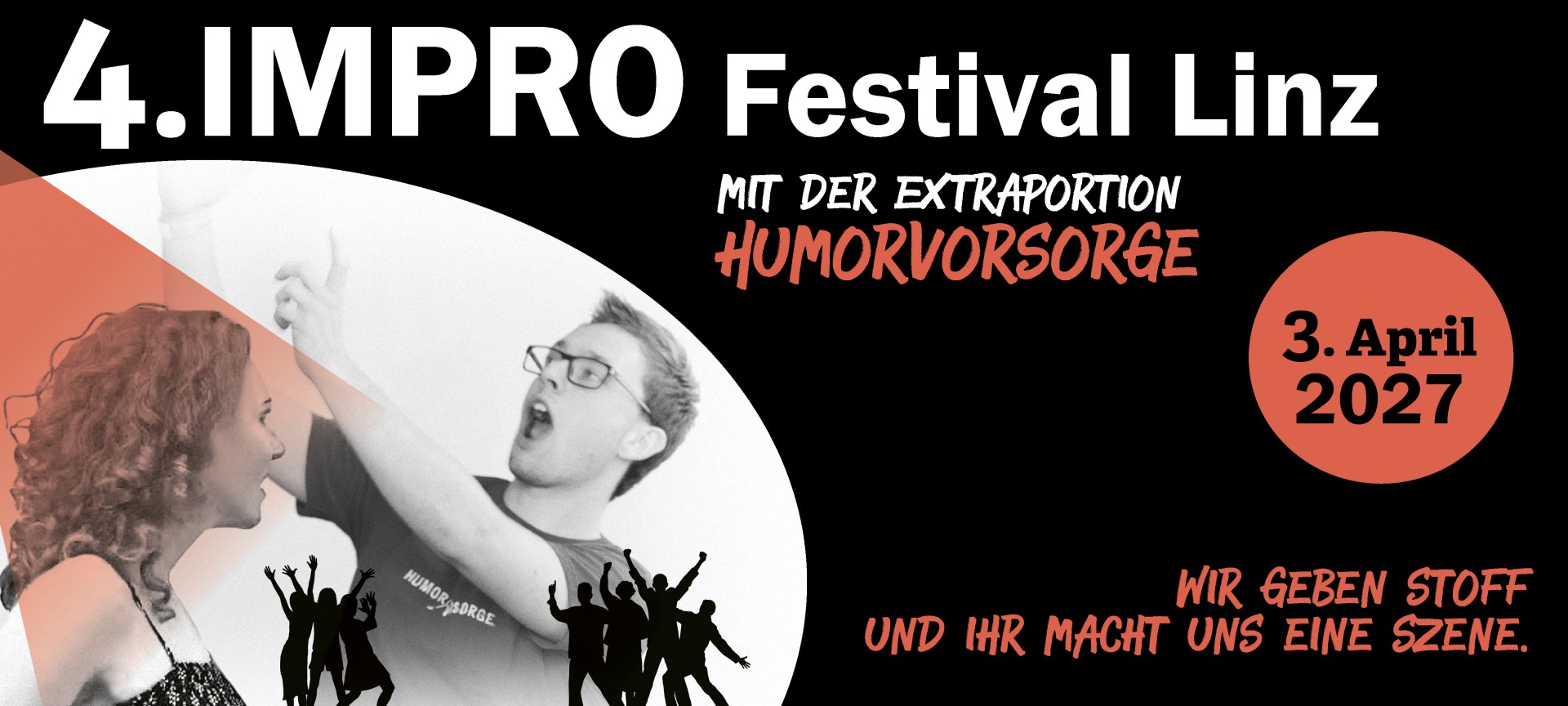 Einladung zum IMPRO Festival Linz am 3.4.2027